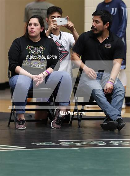 Thumbnail 3 in UIL Girls 6A Regional Wrestling Tournament  photogallery.
