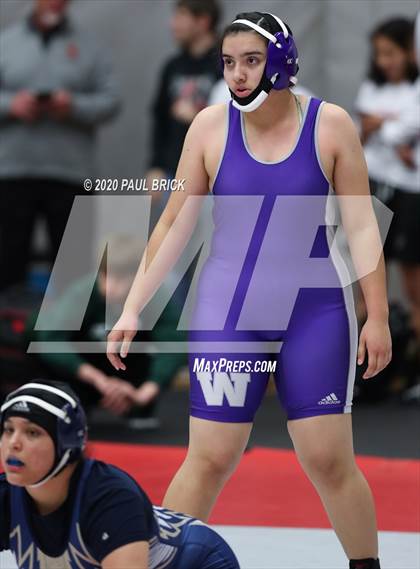 Thumbnail 1 in UIL Girls 6A Regional Wrestling Tournament  photogallery.