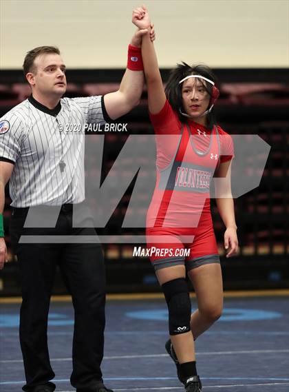 Thumbnail 2 in UIL Girls 6A Regional Wrestling Tournament  photogallery.