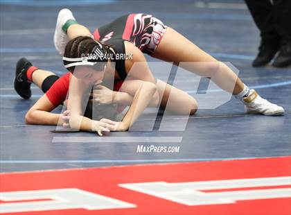 Thumbnail 2 in UIL Girls 6A Regional Wrestling Tournament  photogallery.