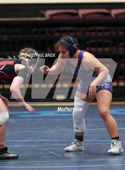Thumbnail 2 in UIL Girls 6A Regional Wrestling Tournament  photogallery.
