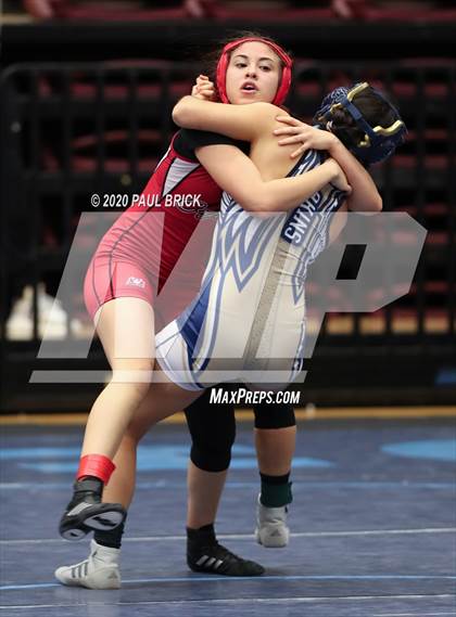 Thumbnail 2 in UIL Girls 6A Regional Wrestling Tournament  photogallery.