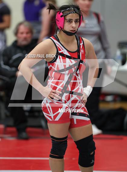 Thumbnail 3 in UIL Girls 6A Regional Wrestling Tournament  photogallery.