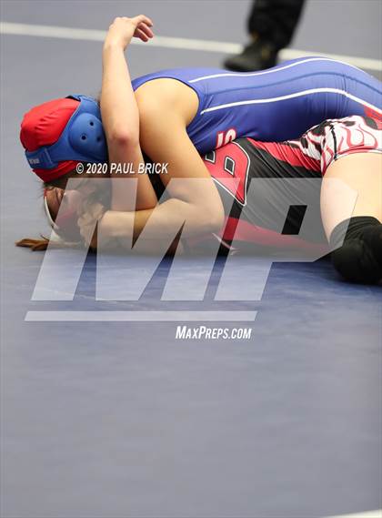 Thumbnail 2 in UIL Girls 6A Regional Wrestling Tournament  photogallery.