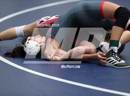 Thumbnail 3 in UIL Girls 6A Regional Wrestling Tournament  photogallery.