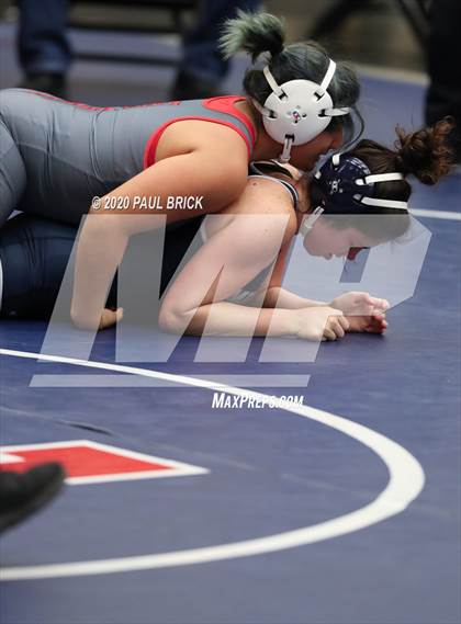 Thumbnail 1 in UIL Girls 6A Regional Wrestling Tournament  photogallery.