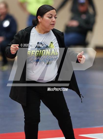 Thumbnail 1 in UIL Girls 6A Regional Wrestling Tournament  photogallery.