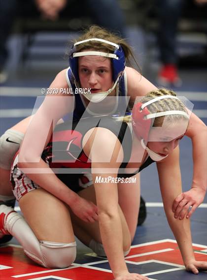 Thumbnail 3 in UIL Girls 6A Regional Wrestling Tournament  photogallery.