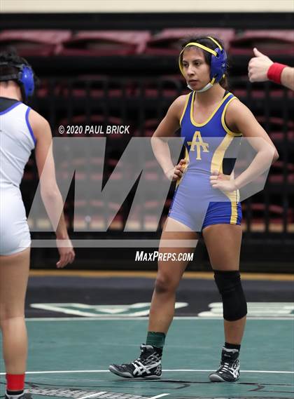 Thumbnail 3 in UIL Girls 6A Regional Wrestling Tournament  photogallery.