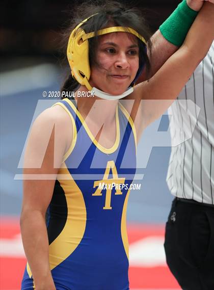 Thumbnail 3 in UIL Girls 6A Regional Wrestling Tournament  photogallery.