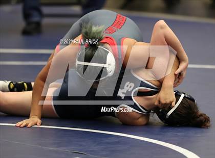Thumbnail 2 in UIL Girls 6A Regional Wrestling Tournament  photogallery.