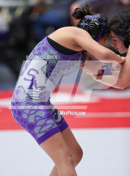 Thumbnail 3 in UIL Girls 6A Regional Wrestling Tournament  photogallery.