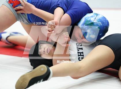 Thumbnail 1 in UIL Girls 6A Regional Wrestling Tournament  photogallery.