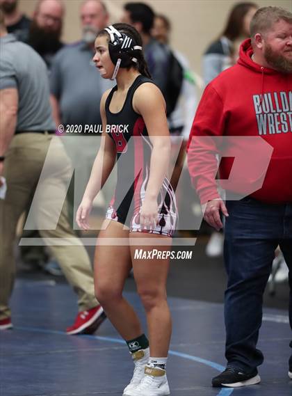Thumbnail 1 in UIL Girls 6A Regional Wrestling Tournament  photogallery.