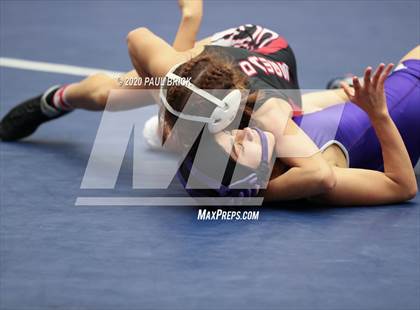 Thumbnail 3 in UIL Girls 6A Regional Wrestling Tournament  photogallery.