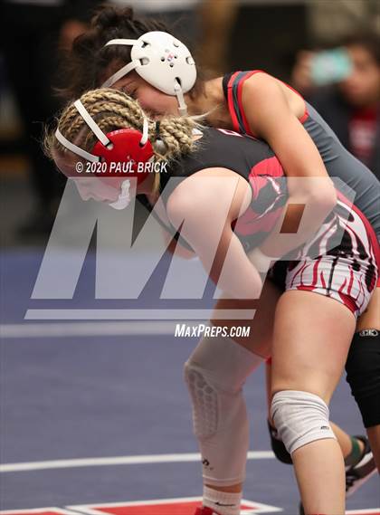 Thumbnail 2 in UIL Girls 6A Regional Wrestling Tournament  photogallery.