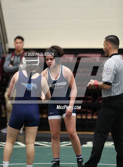 Thumbnail 3 in UIL Girls 6A Regional Wrestling Tournament  photogallery.