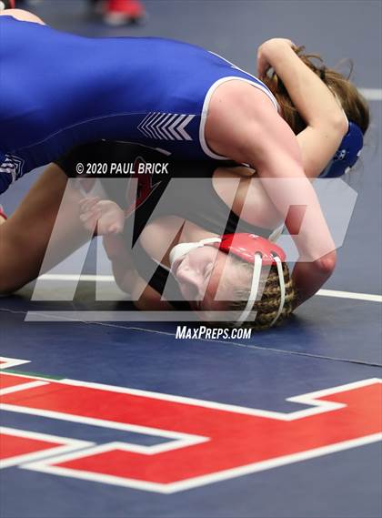 Thumbnail 1 in UIL Girls 6A Regional Wrestling Tournament  photogallery.