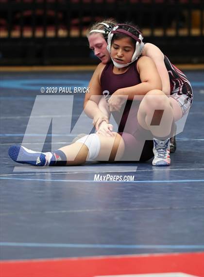 Thumbnail 2 in UIL Girls 6A Regional Wrestling Tournament  photogallery.