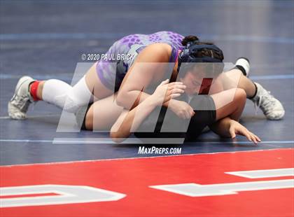 Thumbnail 3 in UIL Girls 6A Regional Wrestling Tournament  photogallery.