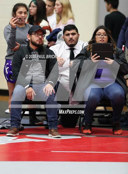 Thumbnail 1 in UIL Girls 6A Regional Wrestling Tournament  photogallery.