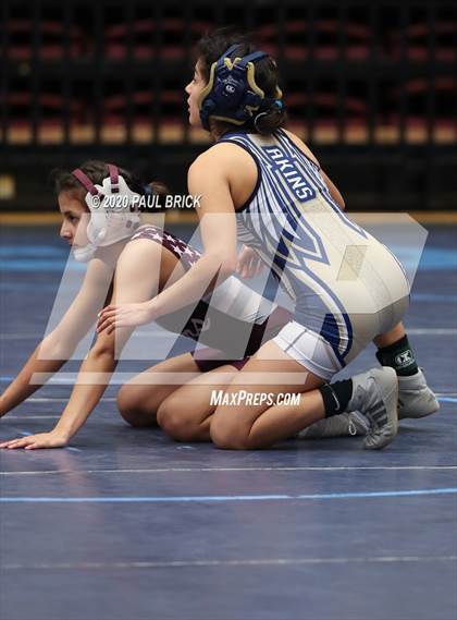 Thumbnail 1 in UIL Girls 6A Regional Wrestling Tournament  photogallery.