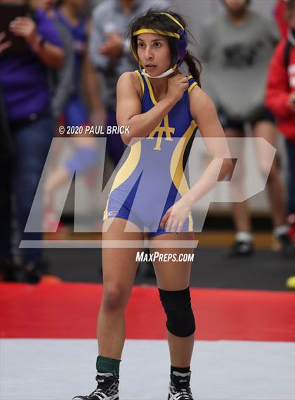 Thumbnail 3 in UIL Girls 6A Regional Wrestling Tournament  photogallery.