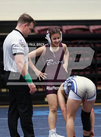 Thumbnail 2 in UIL Girls 6A Regional Wrestling Tournament  photogallery.