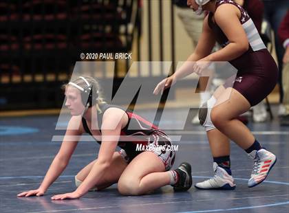 Thumbnail 1 in UIL Girls 6A Regional Wrestling Tournament  photogallery.