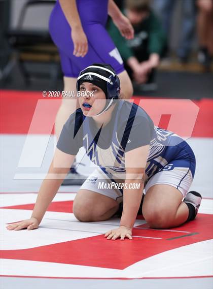 Thumbnail 3 in UIL Girls 6A Regional Wrestling Tournament  photogallery.