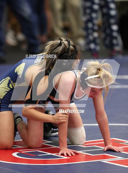 Thumbnail 2 in UIL Girls 6A Regional Wrestling Tournament  photogallery.