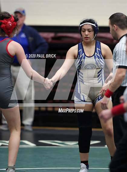 Thumbnail 1 in UIL Girls 6A Regional Wrestling Tournament  photogallery.