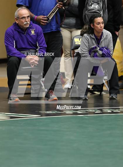 Thumbnail 3 in UIL Girls 6A Regional Wrestling Tournament  photogallery.
