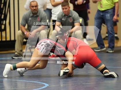 Thumbnail 2 in UIL Girls 6A Regional Wrestling Tournament  photogallery.