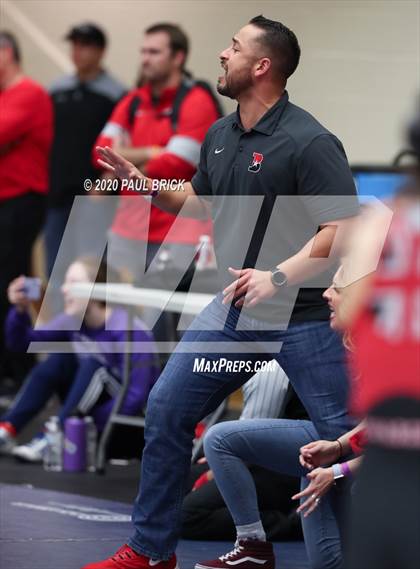 Thumbnail 1 in UIL Girls 6A Regional Wrestling Tournament  photogallery.