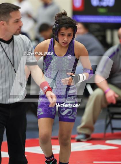 Thumbnail 2 in UIL Girls 6A Regional Wrestling Tournament  photogallery.