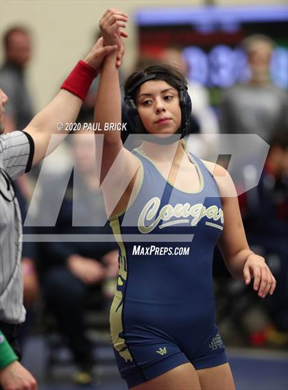 Thumbnail 2 in UIL Girls 6A Regional Wrestling Tournament  photogallery.