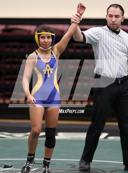 Thumbnail 3 in UIL Girls 6A Regional Wrestling Tournament  photogallery.
