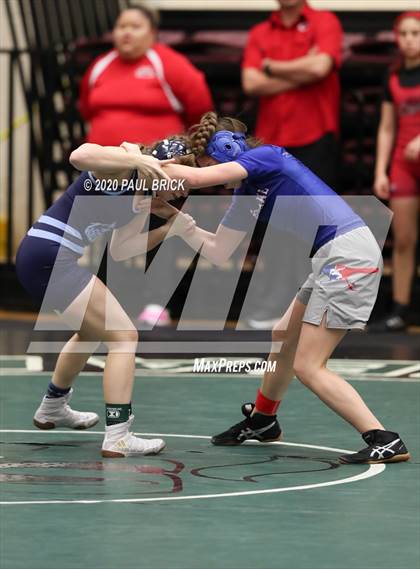 Thumbnail 3 in UIL Girls 6A Regional Wrestling Tournament  photogallery.
