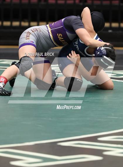 Thumbnail 2 in UIL Girls 6A Regional Wrestling Tournament  photogallery.