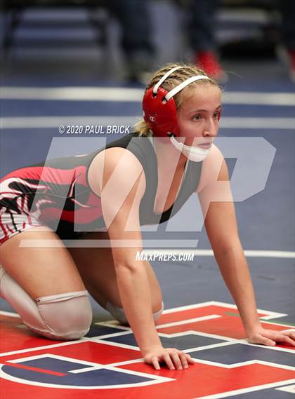 Thumbnail 3 in UIL Girls 6A Regional Wrestling Tournament  photogallery.