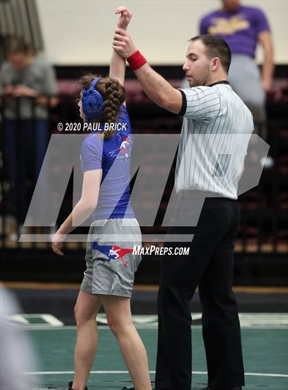 Thumbnail 3 in UIL Girls 6A Regional Wrestling Tournament  photogallery.