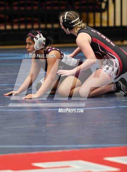 Thumbnail 1 in UIL Girls 6A Regional Wrestling Tournament  photogallery.