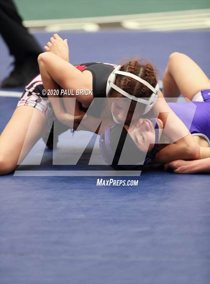 Thumbnail 1 in UIL Girls 6A Regional Wrestling Tournament  photogallery.
