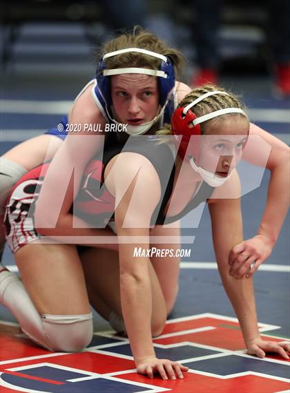 Thumbnail 2 in UIL Girls 6A Regional Wrestling Tournament  photogallery.