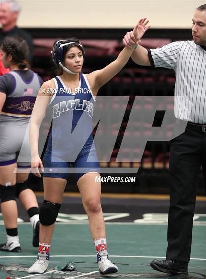 Thumbnail 1 in UIL Girls 6A Regional Wrestling Tournament  photogallery.