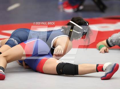 Thumbnail 2 in UIL Girls 6A Regional Wrestling Tournament  photogallery.