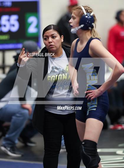 Thumbnail 2 in UIL Girls 6A Regional Wrestling Tournament  photogallery.