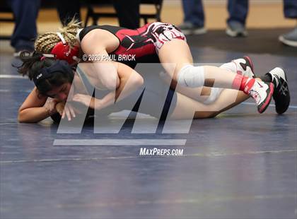Thumbnail 3 in UIL Girls 6A Regional Wrestling Tournament  photogallery.