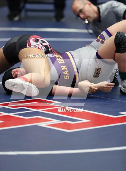 Thumbnail 2 in UIL Girls 6A Regional Wrestling Tournament  photogallery.